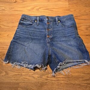 Madewell High-Rise Denim Shorts